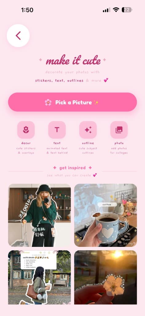 Posely Creative Studio screen